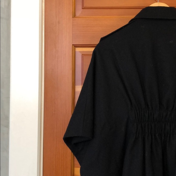 New vintage Juicy Couture wool military cape capelet poncho shawl jacket coat - Picture 14 of 14